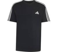 Adidas Essentials 3-Stripes Single Left Chest Branded Herren T-Shirt, schwarz L