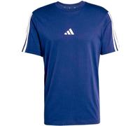 adidas Essentials 3-Streifen Single Jersey T-Shirt Herren JW1950 - dark blue/white XXL