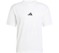 ADIDAS Herren Shirt Essentials Small Logo Single Jersey (JF1092) XXL WHITE/BLACK