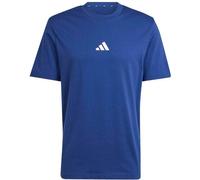 adidas Essentials Small Logo Single Jersey T-Shirt dunkelblau/weiß - 3XL