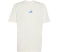adidas Essentials Small Logo Single Jersey T-Shirt Herren KC0904 - off white/ray blue L