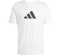 adidas Men's Future Icons Three BAR Tee, White, XL