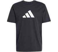 adidas Men's Future Icons Three BAR Tee, Black, XL