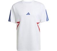 ADIDAS Herren Shirt House of Tiro Colorblock (JN2578) M WHITE/PURRUB/SELUBL