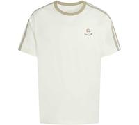 adidas Men's LUX Coffee Cafe Cup Graphic T-Shirt, Off White, S