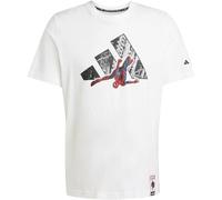 ADIDAS Herren Shirt ©Marvel Spider-Man Logo (JW8842) L WHITE