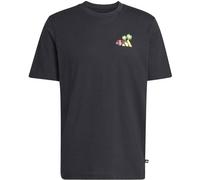 ADIDAS Herren Shirt MINI EMBROIDERY SURFING GRAPHIC (KB2520) S Schwarz