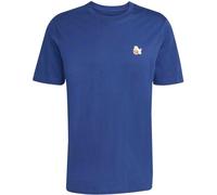 ADIDAS Herren Shirt mit Hund und Hoop Motiv (JZ7446) XS DKBLUE