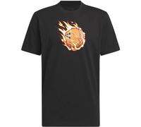 ADIDAS Herren Shirt On Fire Basketball Graphic (IX0107) M BLACK