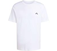Adidas Herren T‑Shirt Summer Slide Trim Graphic Weiß Größe M