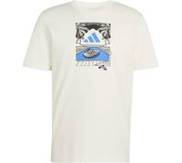 ADIDAS Herren Shirt SUMMER SLIDES RELAX GRAPHIC (JZ5001) L OWHITE