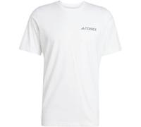 adidas Terrex Herren Graphic T-Shirt (Größe M, weiss)