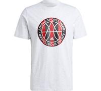 ADIDAS Herren Shirt Tiro Emblem Graphic (II3577) M LGREYH