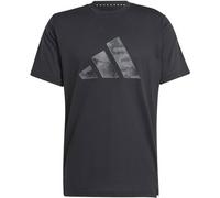 Adidas Train Essentials Camo Graphic Logo Herren T-Shirt, schwarz S