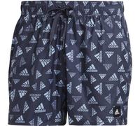 Adidas - Logo Print CLX Very Short Badeshort - Shorts-Badehose S blau