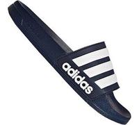 Adidas Badeschuhe Adilette Navy/Weiß Größe 38
