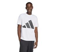 adidas Herren Sl Sj T Shirt, Weiß / Schwarz, L EU