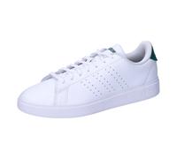 adidas Herren Advantage 2.0 Shoes, Cloud White/Core Black/Green, 42 2/3 EU