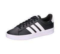 Sneaker ADIDAS SPORTSWEAR "GRAND COURT 3.0", Herren, Gr. 42,5, cschwarz1, ftwwht, ftwwht, Synthetik, Textil, Schuhe Sneaker (61008903-42,5) cschwarz1, ftwwht, ftwwht