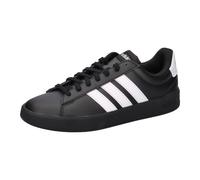 Sneaker ADIDAS SPORTSWEAR "GRAND COURT 3.0", Herren, Gr. 42,5, cschwarz2, ftwwht, ftwwht, Synthetik, Textil, Schuhe Sneaker (38783514-42,5) cschwarz2, ftwwht, ftwwht