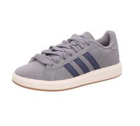 Adidas Herren Grand Court Base 00s Shoes, Grey Three/Dark Blue/Off White, 41 1/3 EU