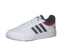adidas Herren Hoops 3.0 Low Classic Vintage Shoes, Cloud White / Legend Ink / Vivid Red, 41 1/3 EU