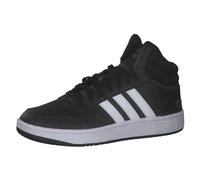 adidas Herren Hoops 3.0 Mid Lifestyle Basketball Classic Vintage Shoes, Core Black/Cloud White/Grey Six, 47 1/3 EU