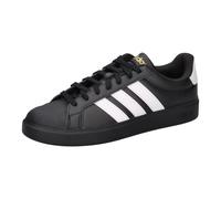 Adidas Herren Freizeitschuhe Street Talk (JP8276) Core Black/Cloud White/Matte Gold 44 2/3