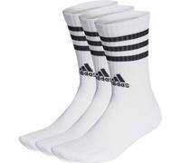 ADIDAS Herren Socken 3-Streifen Cushioned Crew, 3 Paar (HT3458) 40-42 WHITE/BLACK