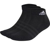 3er Pack adidas Cushioned Sportswear Ankle Socken 000 - black/white 49-51