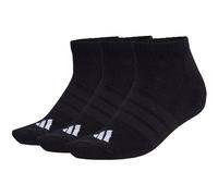 Gepolsterte Essentials Low Cut Socken 3er-Pack Black / Black / White 43-45