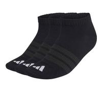 3er Pack adidas Thin&Light Essentials Low Cut Socken KC9628 - black/black/white 37-39