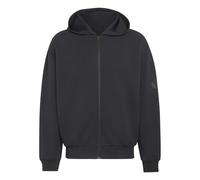 adidas Herren Soft Lux Full-Zip Hoodie Sweatshirt, Black, XS