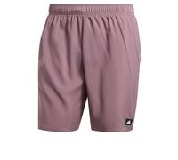 Adidas Herren Solid CLX Classic-Length Swim Shorts, Shadow Fig/Black, M