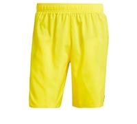 adidas Herren Solid CLX Classic-Length Swim Shorts, Yellow/Black, M