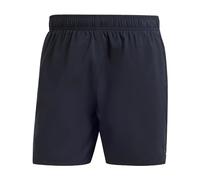 Adidas Herren Solid CLX Short-Length Swim Shorts, Black/Lucid Lemon, M