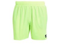 adidas Solid CLX Short-Length Badeshorts Herren JL5560 - lucid lemon/black M