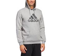 adidas Herren Sportswear Camo Hoodie, Medium Grey Heather, M