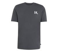 adidas Herren Summer Embroidered Slides Graphic Shirt, Grey six, XXL