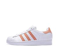 Adidas Herren Superstar Turnschuhe, Weiß Korall, UK4