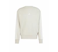 Sweatshirt ADIDAS SPORTSWEAR "M 3S FT SWT", Herren, Gr. S, grau (wonder aluminium, weiß), Obermaterial: 55% Baumwolle, 36% Polyester, 9% Viskose, sportlich, Rundhals, Sweatshirts (24609610-S) wonder a