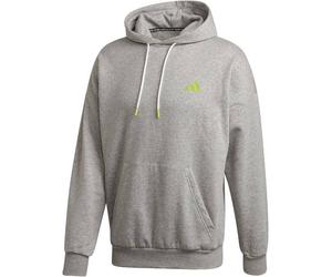 ADIDAS Herren Sweatshirt "Urban Q3" (FS4059) S Hellgrau Melange/Neongrün