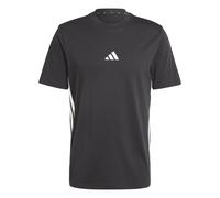 adidas Essentials Single 3 Stripes T-Shirt schwarz/weiß - S