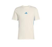 adidas 3-STRIPES SJ TEE Herren T-Shirt, beige, größe M