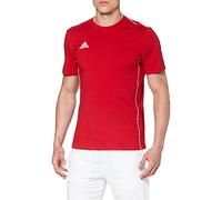 adidas Core 18 Tee T-Shirt Rot Weiss rot S