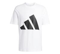 Adidas T-Shirt Essentials Big Logo - Single-Jersey - Herren - Weiß/Schwarz - XXL