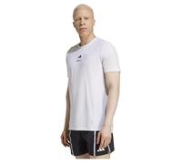 adidas Les Mills Graphic T-Shirt, Farbe Weiß, Größe L