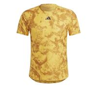 adidas Herren T-Shirt (Short Sleeve) Paris FRL Tee, Bold Gold/Mesa/Bronze Strata, IB4605, L