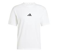 adidas Herren T-Shirt Small Logo Single Jersey Tee JF1092 XL White/Black