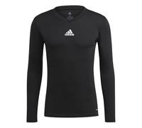 adidas Herren Team Base Tee Langarm T Shirt, Schwarz, S EU